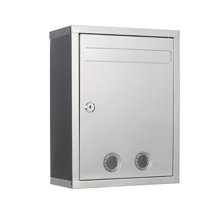 加厚不锈钢医保投诉举报箱信箱意见箱投诉建议箱带锁挂墙防水室外大中小号户外乐捐箱投票箱选举箱信报箱邮箱