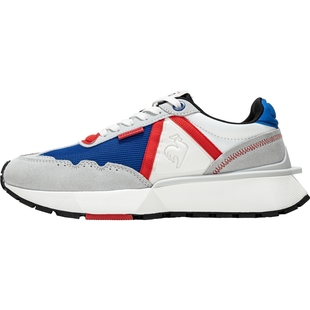 乐卡克法国公鸡春秋季女子百搭复古跑步鞋休闲鞋运动鞋