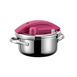 铿锵迷你高压锅1-2人小型压力锅微压汤锅燃气316不锈钢防爆高压锅