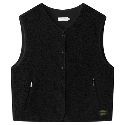 VIKTORIACHAN25/26秋冬成衣系列新品 单排按扣摇粒绒加厚无袖背心