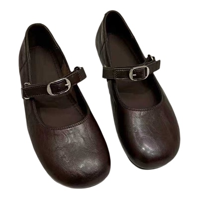 时尚单鞋真皮女鞋2026年春季新款