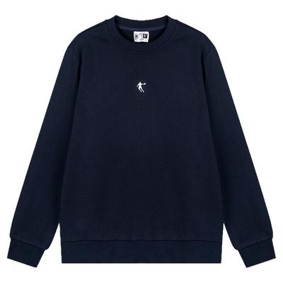 乔丹加绒卫衣男针织圆领运动长袖