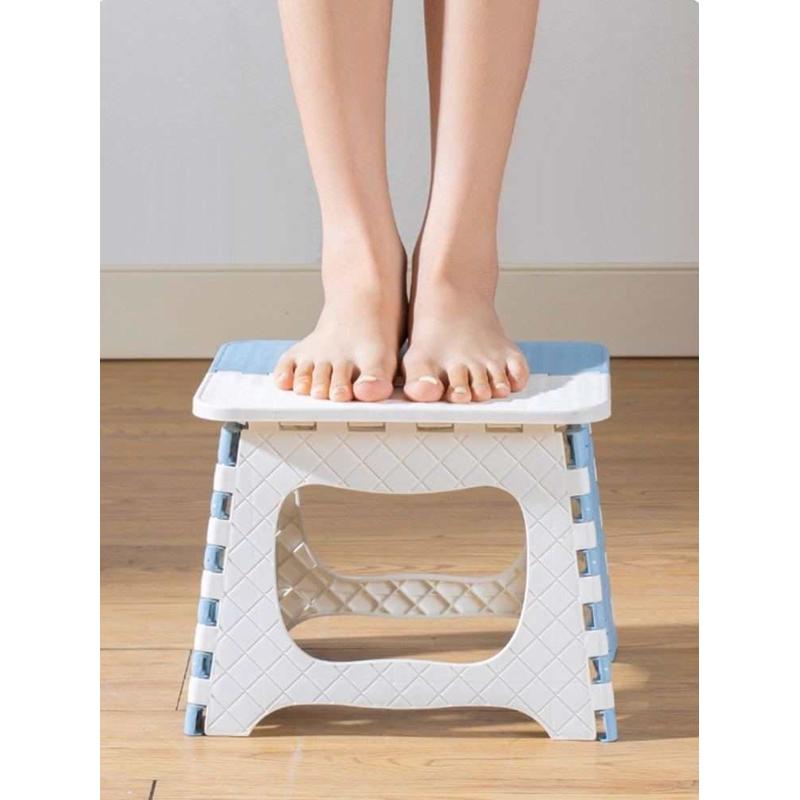 小凳子家用矮凳塑料便携折叠凳简约客厅沙发凳儿童浴室防滑小板凳