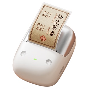 精臣B2pro牛皮纸色标签打印机小型高清茶叶农产品食品封口贴包装商标logo酒类线香热敏彩色不干胶贴纸打标机