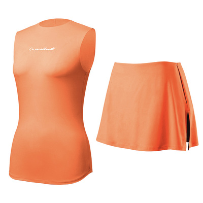 运动半身短裙套装女夏季跑步