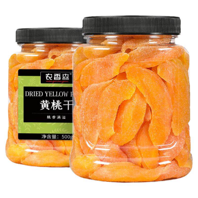 果脯黄桃干农香森当季新货