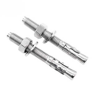 东明304不锈钢车修壁虎膨胀螺丝拉爆电梯用膨胀螺栓M6M8M10M12M16