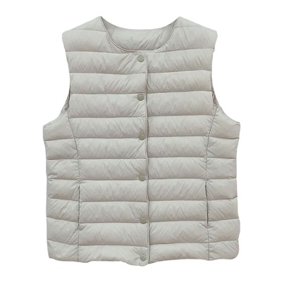 艾上朵女童羽绒服冬鹅绒内胆马甲