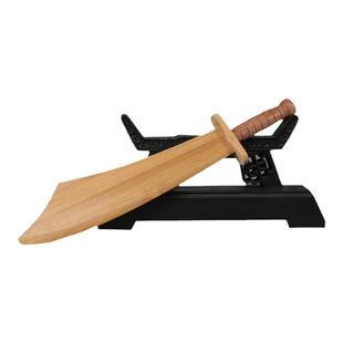 小木刀剑儿童实木质玩具宝剑迷你竹剑小朋友木制兵器短款武器男孩