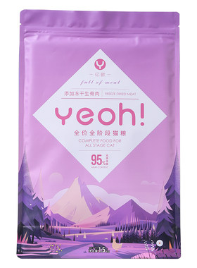 亿欧鸡肉鹿肉猫粮缓解软便