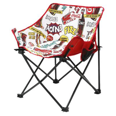 思凯乐可乐联名铁质折叠椅