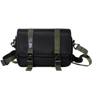 slazenger潮牌撞色11寸iPad斜挎单肩包男士包包水松底尼龙挎包