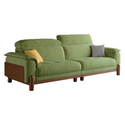 佛山新款原木布艺沙发