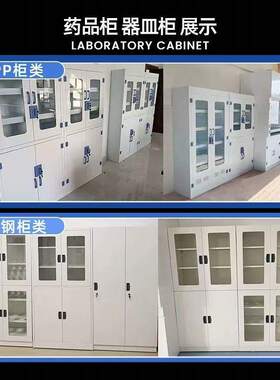 PP强酸碱柜酸碱柜试剂柜化学品存储柜安全柜四门药品柜器皿柜包邮