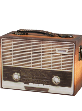 木质收纳盒桌面手提小木盒