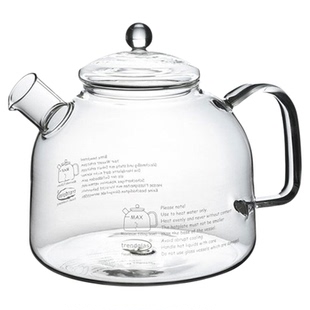 trendglas jena 1.75L德国进口高硼硅泡茶玻璃壶简约耐热煮现货