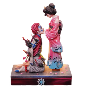 动漫周边场景摆件POPART恋雪猗窝座限量模型GK手办潮玩礼物送海报