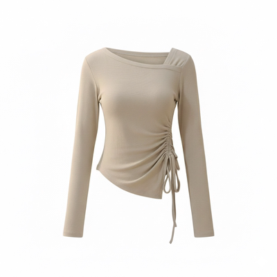 3290新款成人套指上衣修身形体