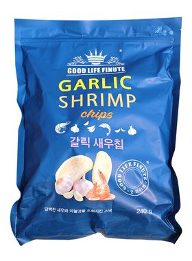韩国进口garlic趣莱福蒜味虾片