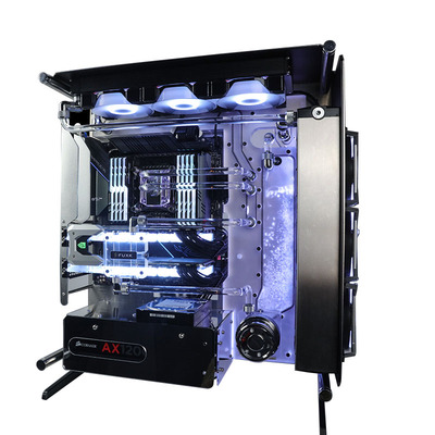 RTX3090透明分体式水冷主机定制