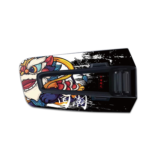 适用卡多二代CARDO EDGE蓝牙耳机贴纸摩托车头盔耳机改装外壳贴膜