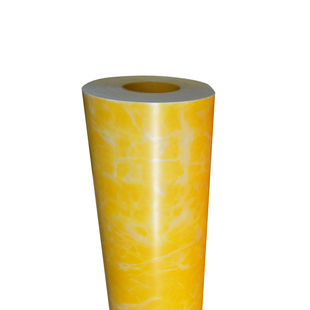 复古羊皮纸透光膜PVC灯罩透光纸黄色云石中式灯箱贴纸羊皮纸灯膜