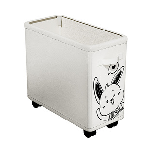 书包置物架家用可移动小推车书本收纳架神器宿舍放背包桌下滑轮柜