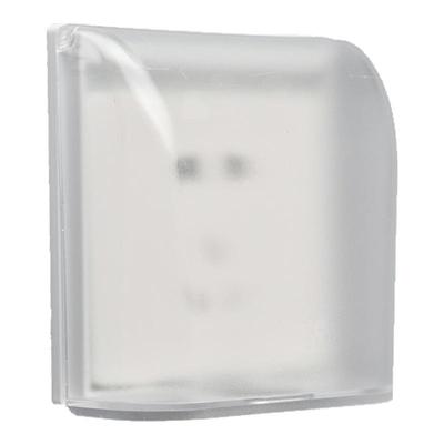 磨砂透明开关防水盒浴室卫生间86