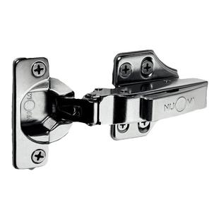 NUOMI诺米橱柜衣柜门铰链一段力阻尼液压缓冲铰链固定板飞机合页