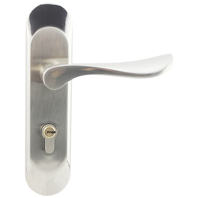 老款孔距铜芯中式锁体