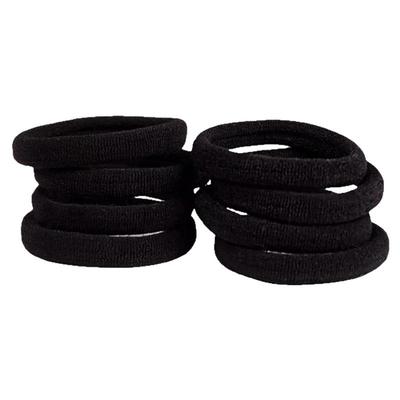 高弹力加粗大号头绳发圈无接缝成人扎头黑色橡皮筋发饰丸子头发绳