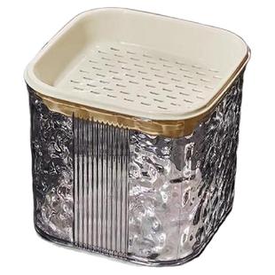 轻奢桌面茶水桶小号废水桶茶渣缸茶叶过滤茶渣沥水桶办公室垃圾桶