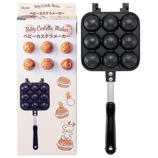 skater鸡蛋仔机器章鱼小丸子锅家用煎章鱼烧摆摊烧烤盘松饼球模具