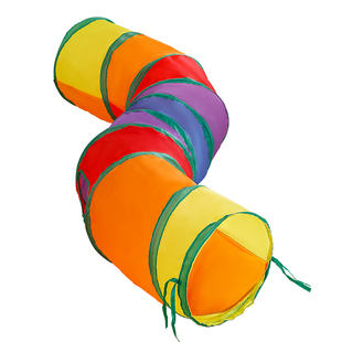 猫玩具猫咪隧道自嗨解闷神器钻洞彩虹迷宫通道消耗体力用品逗猫棒