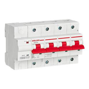 德力西CDBNE光伏发电重合闸断路器4P100A过欠压保护三相自动开关