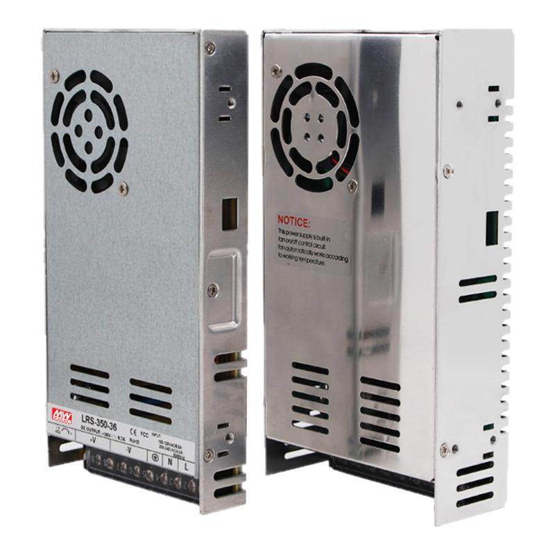 12V30A明纬5开关电源S-350-24V15A直流220V转48V36V72V变压器600W