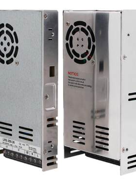 明纬600W24V开关电源500W直流48V