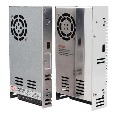 明纬600W24V开关电源500W直流48V