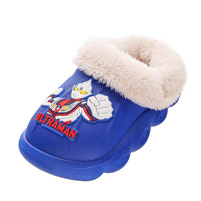 儿童棉拖鞋秋冬季加绒防水保暖