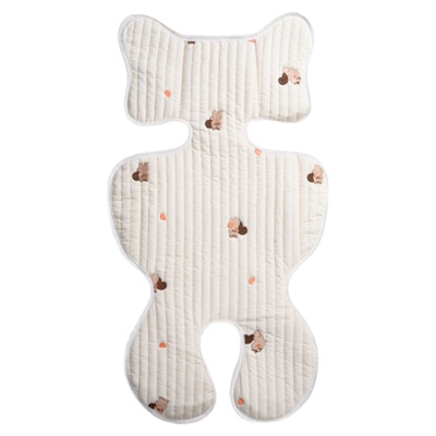 婴儿推车四季通用坐垫3D透气亲肤