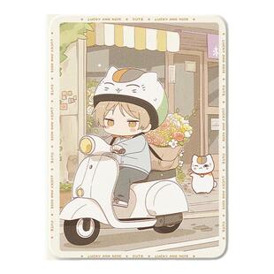 适用苹果平板ipad11保护壳ipadair7保护套air5夏目友人帐padmini6贵志斑7代9八8二次元ipadpro12寸mini4动漫3