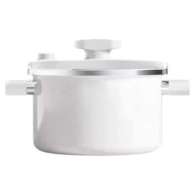 家用微压锅加厚双耳锅精铁锅燃气