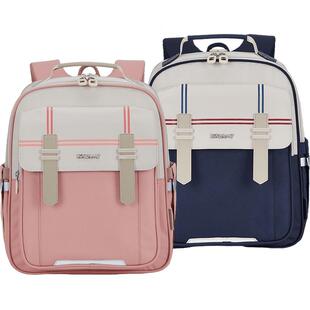 卡拉羊小学生减负云朵书包防下坠轻便大容量双肩包女儿童男防泼水