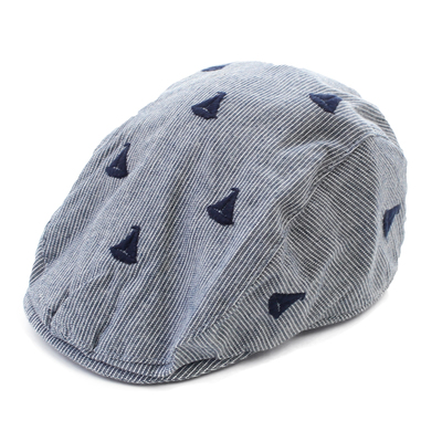 春秋0-3个月男童一岁婴儿帽子