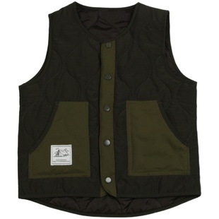 多加童装男童棉马甲秋冬2025新款儿童山系风宝宝背心中大童坎肩潮