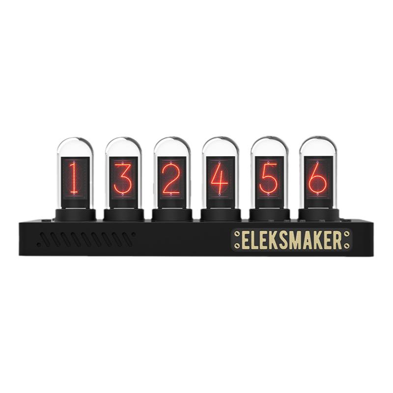 拟辉光管时钟EleksMaker桌面摆件