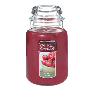 yankee美国杨洋扬基香薰蜡烛黑樱桃blackcherry节日礼物果味浓