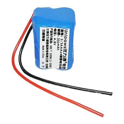 优力源 4.8V 2/3AAA电池组300mAh强光手电电池组 双排组合 引出线
