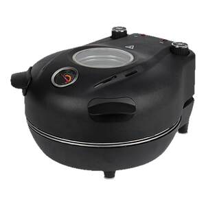 PAOCO 朴客利吉爱美披萨炉加高21cm家用烤箱450℃商用厚底披萨烤炉12寸拿坡里披萨机