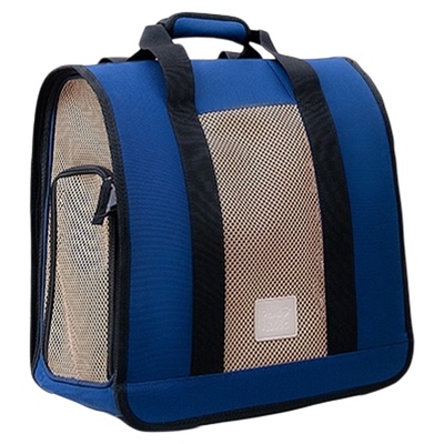 PawsHolic爪迷网格双肩背包加宽肩带百搭宠物出行猫包舒适透气